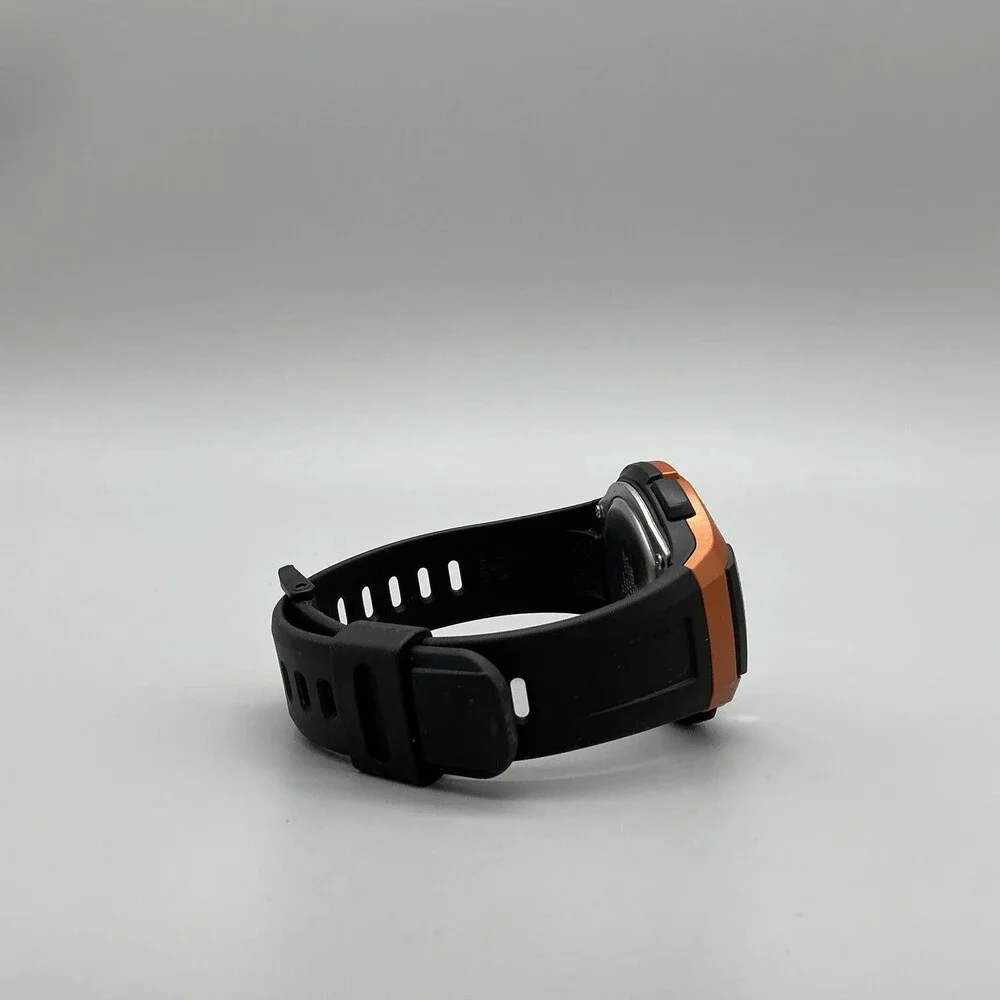 Casio WS-2000H Step Tracker Mens Watch 44mm Digital Orange Black 100M Sport